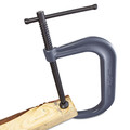  | JET WL9-14270 8-1/4 in. Steel 400 Series-C Clamp (Gray/Black) image number 1
