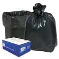 Trash Bags | Classic 1506904 10 Gallon 0.6 mil 24 in. x 23 in. Linear Low-Density Can Liners - Black (25 Bags/Roll, 20 Rolls/Carton) image number 0