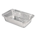Labor Day Sale! Save $30 off $199! | Handi-Foil 2060-30-500 5.13 in. x 7.06 in. x 1.69 in. Aluminum Pan with 1.5-lb. Capacity - Silver (500/Carton) image number 3