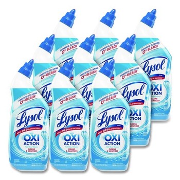 LYSOL Brand 24 oz Toilet Bowl Cleaner with Hydrogen Peroxide - Ocean Fresh Scent (9/Carton)