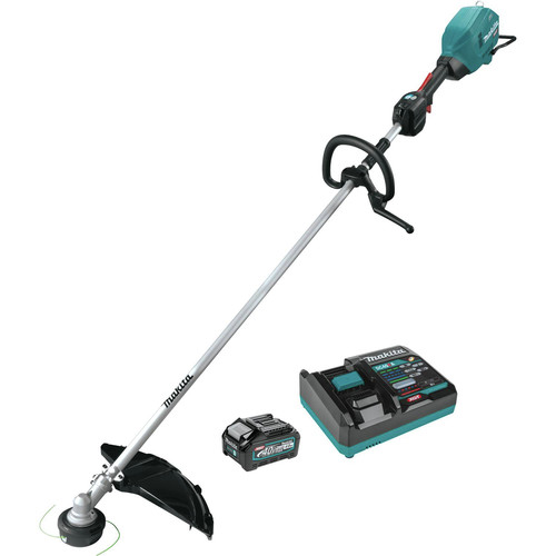 String Trimmers | Makita GRU03M1 40V max XGT Brushless Lithium-Ion 17 in. Cordless String Trimmer Kit (4 Ah) image number 0