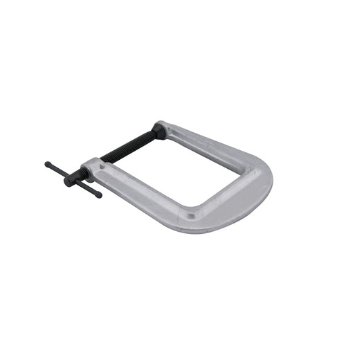 Clamps | Wilton 42525 Deep-Reach Carriage C-Clamp, 0 in. - 2-1/2 in. Jaw Opening, 4 in. Throat Depth image number 0