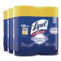 Bulk Savings Pricing 2 | LYSOL Brand 19200-80296 1-Ply 7 in. x 7.25 in. Lemon and Lime Blossom Disinfecting Wipes - White (2/Pack) image number 0