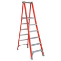 Step Ladders | Louisville FXP1706 6 ft. Type IA Duty Rating 300 lbs. Load Capacity Fiberglass Platform Step Ladder image number 0