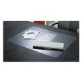 Office Jansan | Artistic 60-8-0MS KrystalView 38 in. x 24 in. Glossy Desk Pad with Antimicrobial Protection - Clear image number 1