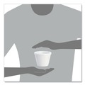 Food Trays, Containers, and Lids | Dart 12SJ20 12 oz. Foam Food Containers - White (500/Carton) image number 7