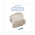  | Boardwalk BWKFF40 5 in. Flash Forty Disposable Cotton Dustmop - Natural image number 5