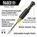 Screwdrivers | Klein Tools 32303 14-in-1 Multi-Bit Adjustable Length Screwdriver image number 1