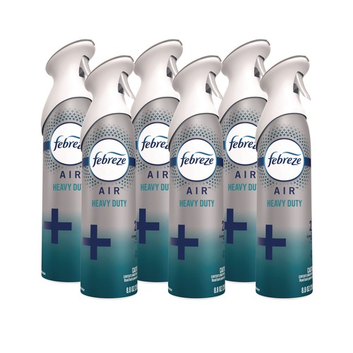 Office Jansan | Febreze 96257 8.8 oz. Aerosol Spray AIR - Heavy Duty Crisp Clean (6/Carton) image number 0