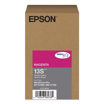 Epson (T13S) DURABrite Pro 1,700 Page-Yield Ink - Magenta