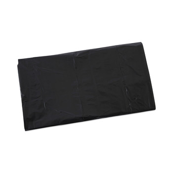 Boardwalk 40 in. x 46 in. 45 gal. 0.7 mil Linear Low Density Industrial Flat Pack Can Liners - Black (100/Carton)