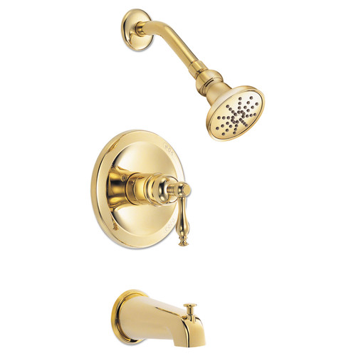 Fixtures | Danze D520155PBVT Sheridan Trim Only Single Handle Tub & Shower Faucet (Polished Brass) image number 0