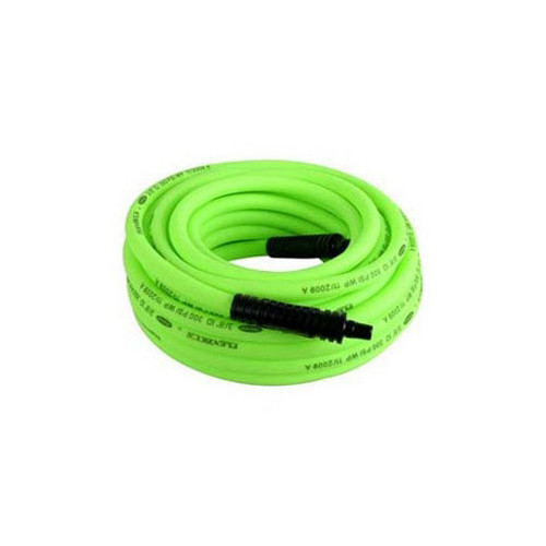 Air Hoses and Reels | Legacy Mfg. Co. HFZ1250YW4 1/2 in.  x 50 ft. Flexzilla ZillaGreen Air Hose with 1/2 in. MNPT Ends & Bend Restrictors image number 0