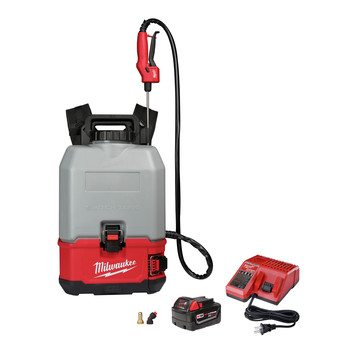 Milwaukee 2820-21CS M18 SWITCH TANK 4-Gallon Backpack Concrete Sprayer Kit Milwaukee 2820-21CS M18 SWITCH TANK 4-Gallon Backpack Concrete Sprayer Kit