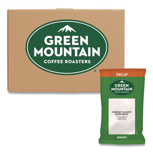 Green Mountain Coffee 2.2 oz Coffee Fraction Packs - Vermont Country Blend Decaf (50/Carton)
