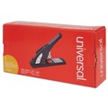 Office Jansan | Universal UNV43048 Heavy-Duty 200 Sheet Capacity Stapler - Black/Graphite/Red image number 0