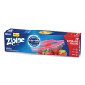 Food Service | Ziploc 383231 9.6 in. x 12.1 in. Gallon Triple System Seal Double Zipper Storage Bags - Clear (19 Bags/Box, 12 Boxes/Carton) image number 2