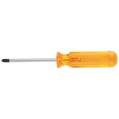 Screwdrivers | Klein Tools BD111 #1 Profilated Phillips Head Screwdriver with 3 in. Round Shank and Comfordome Handle image number 0