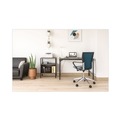 Office Jansan | Safco 5272BLGR Simple 45.5 in. x 23.5 in. x 29.5 in. Work Desk - Gray image number 4