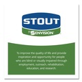 Trash Bags | Stout by Envision G3340E11 Controlled Life-Cycle 33 in. x 40 in. 1.1 mil. 33 Gallon Plastic Trash Bags - Green (40/Box) image number 7