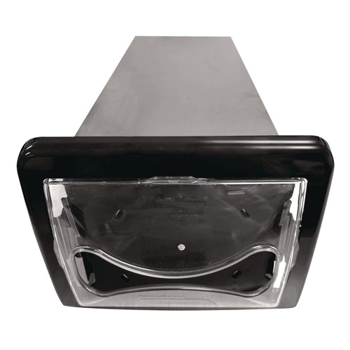 Paper Towels and Napkins | Cascades PRO DN200 6.25 in. x 18 in. x 6.5 in. Tandem In-Counter Interfold Napkins Dispenser - Black image number 0