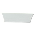 Mops | Unger UNGEF40F Excella 20 in. Microfiber Finishing Pad - White (5/Pack) image number 2
