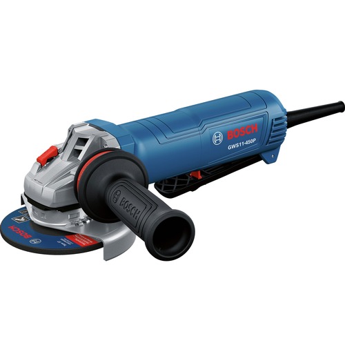 Angle Grinders | Factory Reconditioned Bosch GWS11-450P-RT 120V 4-1/2 in. Ergonomic Corded Angle Grinder with Lock-On Paddle Switch image number 0