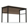  | Linea Italia LITUR601NW Urban Series 59 in. x 23.75 in. x 29.5 in. Workstation - Natural Walnut image number 3