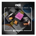 Ink & Toner | Innovera IVRN9H63FN Remanufactured 200/165 Page-Yield Replacement Ink for 60 (N9H63FN) - Black/Tri-Color image number 2