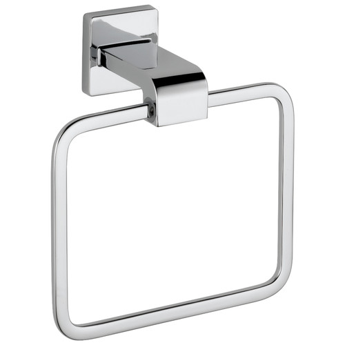 Bath Accessories | Delta 77546 Arzo Towel Ring - Chrome image number 0