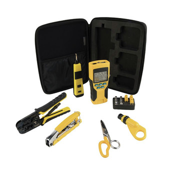 Klein Tools VDV001819 6-Piece VDV Apprentice Cable Installation Kit with Scout Pro 3