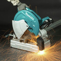 Makita XWL01PT 18V X2 LXT 5.0Ah Lithium-Ion Brushless Cordless 14 in. Cut-Off Saw Kit image number 12