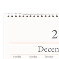 Bulletin Boards | AT-A-GLANCE SW115-28 14-Month: Dec 2025 to Feb 2027 12 in. x 27 in. 3-Month Reference Wall Calendar - White Sheets image number 2