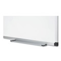  | MasterVision CR1501170MV 48 in. x 96 in. Silver Aluminum Frame Porcelain Value Dry Erase Board White Surface image number 1