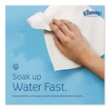 Cleaning & Janitorial Supplies | Kleenex 01500 10.13 in. x 13.15 in. 1-Ply C-Fold Paper Towels - White (2400/Carton) image number 4
