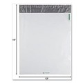 Labor Day Sale! Save $30 off $199! | Quality Park QUA46393 13 in. x 16 in. #5 1/4 Square Flap Redi-Strip Closure Redi-Strip Poly Expansion Mailer - White (100/Carton) image number 3