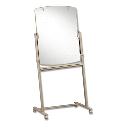  | Quartet 300TE Total Erase 72 in. Reversible Mobile Easel - White/Beige image number 0