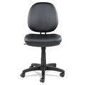 Office Jansan | Alera ALEIN4819 Interval Series 18.11 in. to 23.22 in. Seat Height Bonded Leather Swivel/Tilt Task Chair - Black image number 1