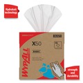 Cleaning & Janitorial Supplies | WypAll 83550 X50 9-1/10 in. x 12-1/2 in. Cloth Pop-Up Box - White (176/Box 10 Boxes/Carton) image number 6