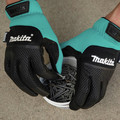 Work Gloves | Makita T-04167 Open Cuff Flexible Protection Utility Work Gloves - Large image number 4
