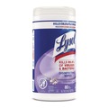 Cleaning & Janitorial Supplies | LYSOL Brand 19200-89347 7 in. x 7.25 in. 1-Ply Disinfecting Wipes - Early Morning Breeze, White (6 Canisters/Carton) image number 2