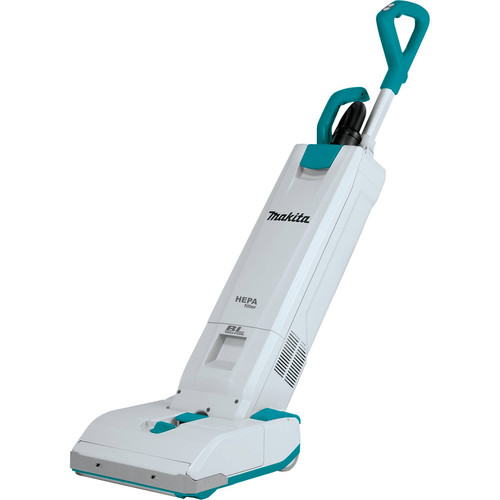 Upright Vacuum | Makita XCV19Z 18V X2 (36V) LXT Brushless Lithium-Ion 1.3 Gallon HEPA Filter 12 in. Cordless Upright Vacuum (Tool Only) image number 0