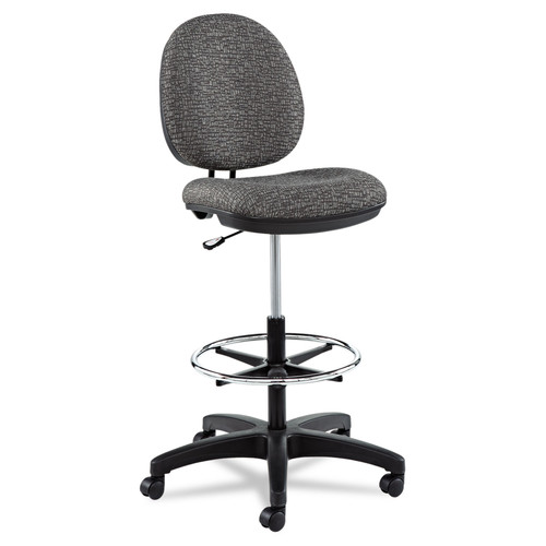 Office Chairs | Alera ALEIN4641 Interval Series 23.93 in. to 34.53 in. Seat Height Swivel Task Stool - Graphite Gray image number 0