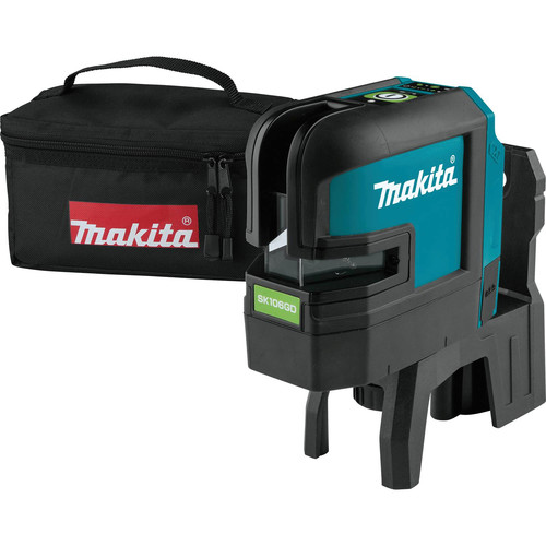 Rotary Lasers | Makita SK106GDZ 12V MAX CXT Lithium-Ion Cordless Self-Leveling Cross-Line/4-Point Green Beam Laser (Tool Only) image number 0