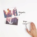 White Boards | U Brands 311U00-01 35 x 23 Magnetic Dry Erase Board with Wood Frame - White Surface/Black Frame image number 5