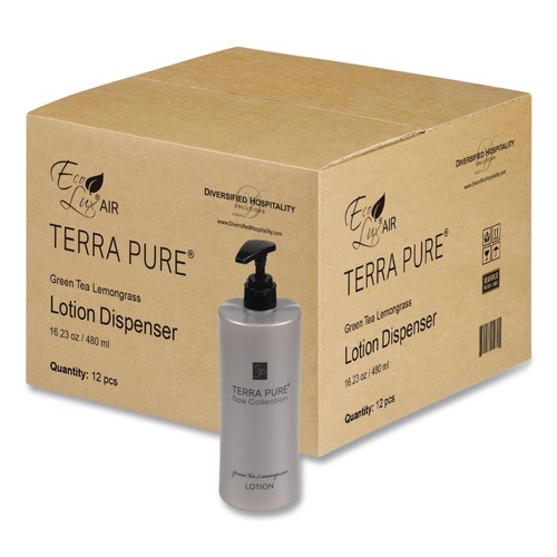 Cleaning & Janitorial Supplies | Diversified Hospitality Solutions AIR13TPL480 Terra Pure 16.23 oz Body Lotion (12/Carton) image number 0