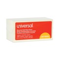 Office Jansan | Universal UNV28068 3 in. x 3 in. Recycled Self-Stick Note Pads - Yellow (18 Pads/Pack) image number 0