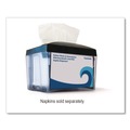 Cleaning & Janitorial Supplies | Boardwalk BWK1503 7.9 in. x 5.6 in. x 7.9 in. Interfold Napkin Dispenser - Black image number 2