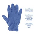 Disposable Gloves | Boardwalk 380XLBXA 4 mil. Disposable General-Purpose Nitrile Gloves - X-Large Blue (100/Box) image number 6
