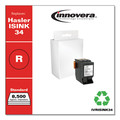 Ink & Toner | Innovera IVRISINK34 Remanufactured 8,500 Page-Yield Replacement Postage Meter Ink for ISINK34 - Red image number 0